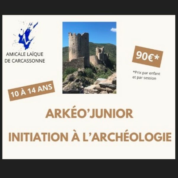 Image Stage Arkéo Junior 2026