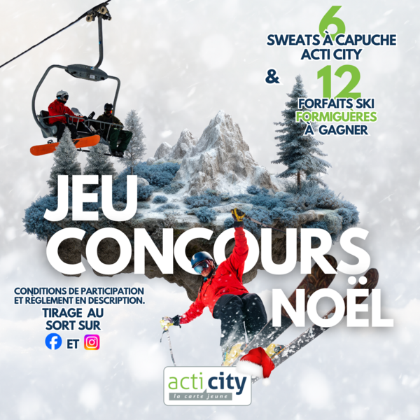 Image JEU CONCOURS Noël ⛷️🎄