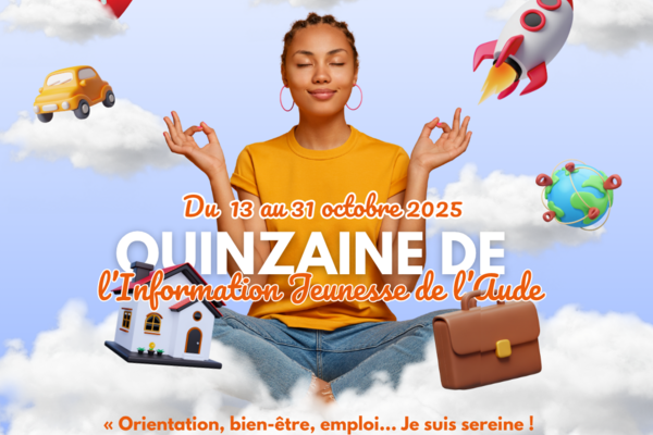 🔥 Quinzaine de L'information Jeunesse dans l'Aude 🔥