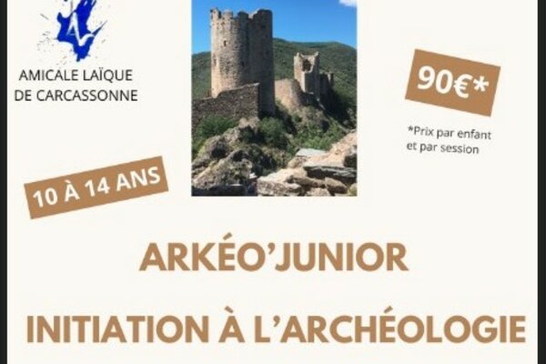 Image Stage Arkéo Junior ⛏️