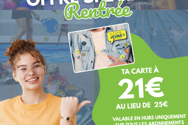 🎒OFFRE SPÉCIALE RENTRÉE🎒