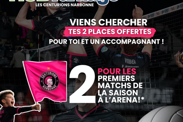🏐HUBVANTAGE OCTOBRE - CENTURIONS🩷