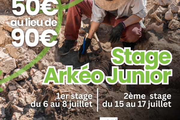 Stage Arkéo Junior ⛏️