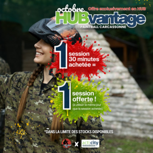 Image 🔫HUBVANTAGE OCTOBRE - PAINTBALL CARCASSONNE 🫟