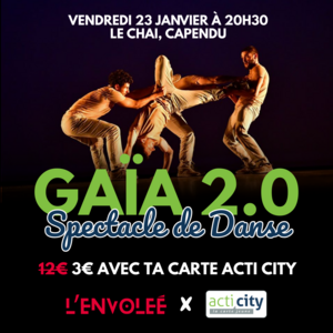 Image Spectacle de Danse : Gaïa 2.0