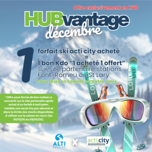 Image HUBVANTAGE DECEMBRE ⛷️