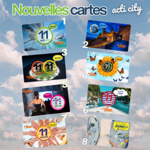 Image 🪪 Nouvelles cartes Acti City 🪪
